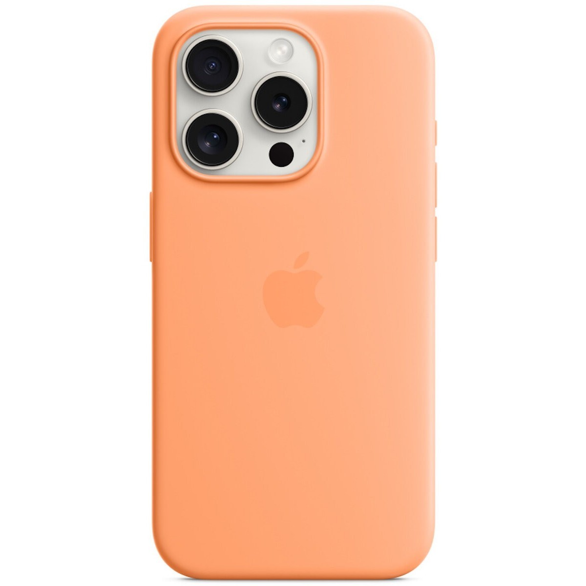 Чехлы для мобильных телефонов Apple Silicone Case with MagSafe for iPhone 15 Pro (песочный)