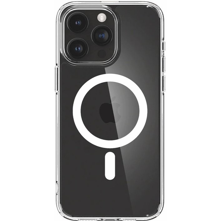 Чехлы для мобильных телефонов Spigen Ultra Hybrid (MagFit) for iPhone 15 Pro (серый)