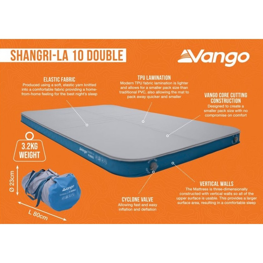 Туристические коврики Vango Shangri-La II 10 Double