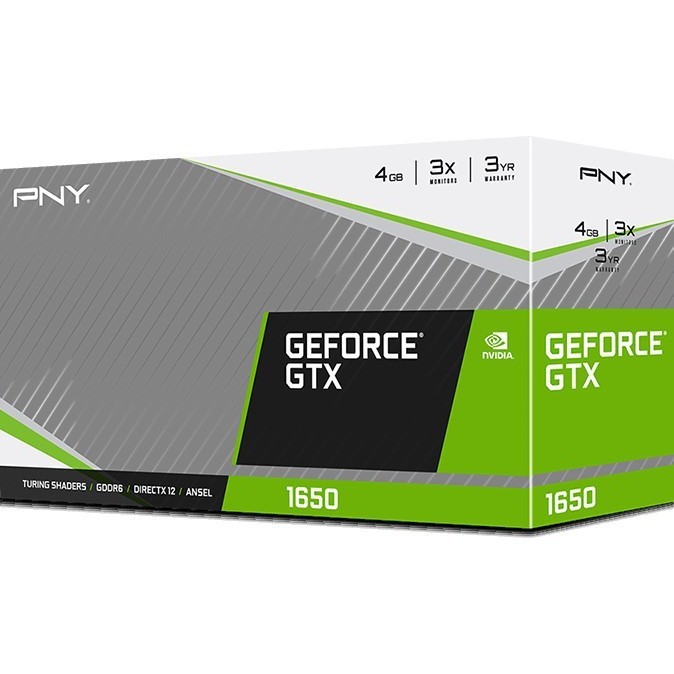 Видеокарты PNY GeForce GTX 1650 VCG16504D6DFXPB1