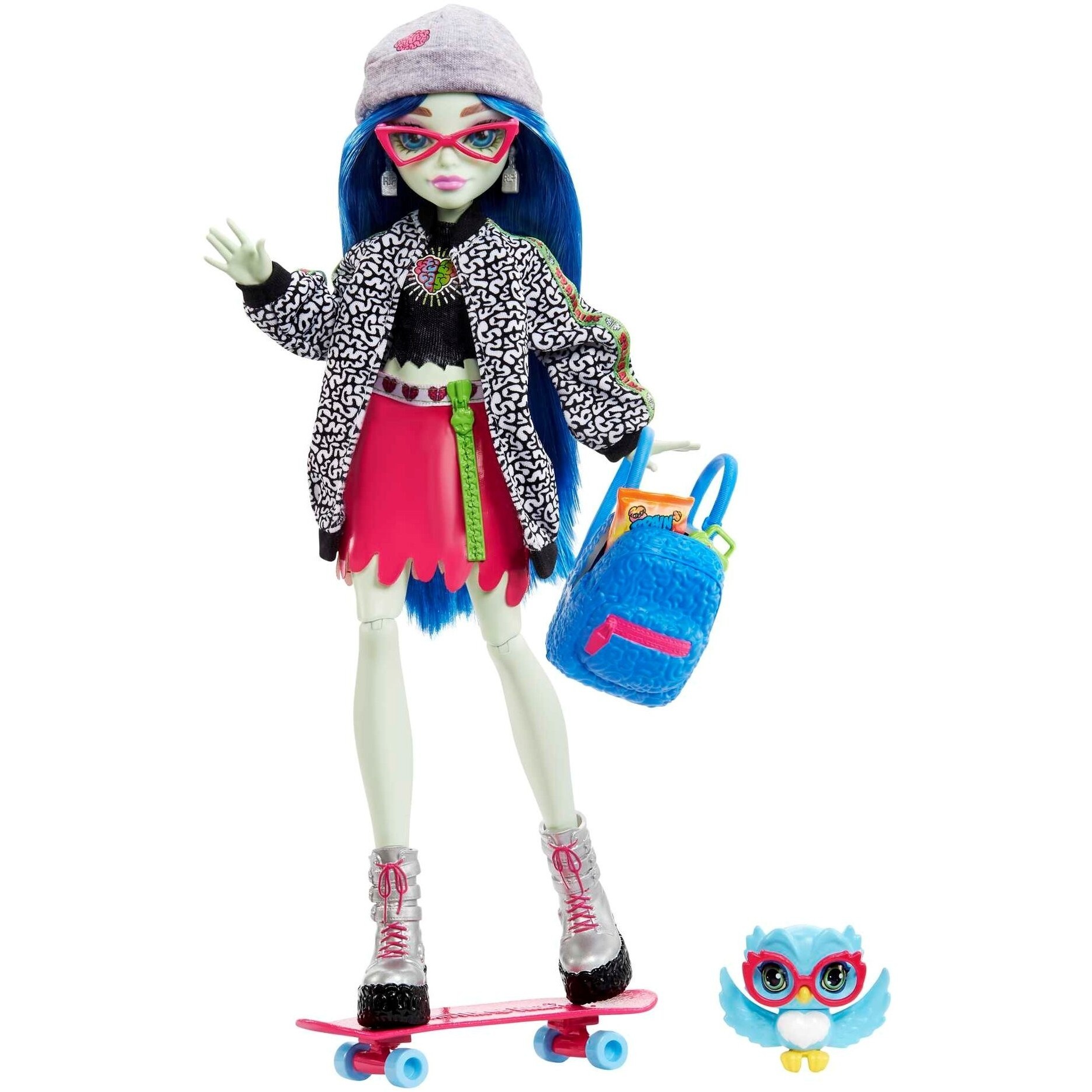 Куклы Monster High Ghoulia Yelps Sir Hoots A Lot HHK58