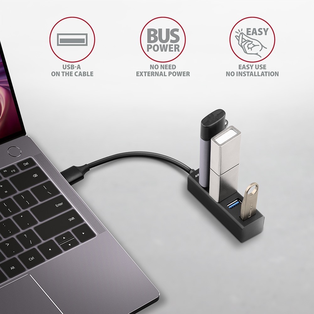 Картридеры и USB-хабы Axagon HUE-M1AL
