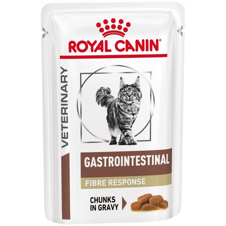 Корм для кошек Royal Canin Gastrointestinal Cat Fibre Response Gravy Pouch 12 pcs