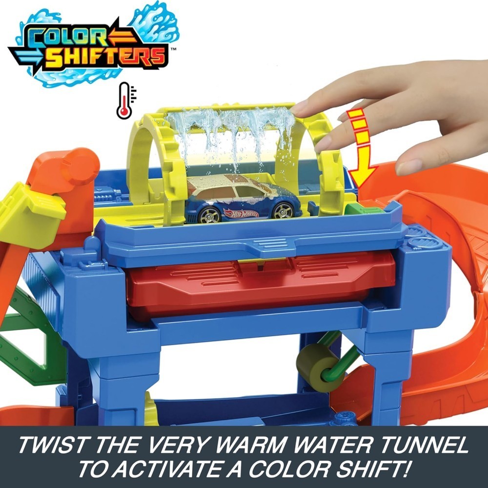 Автотреки и железные дороги Hot Wheels Tunnel Twist Car Wash HTN80