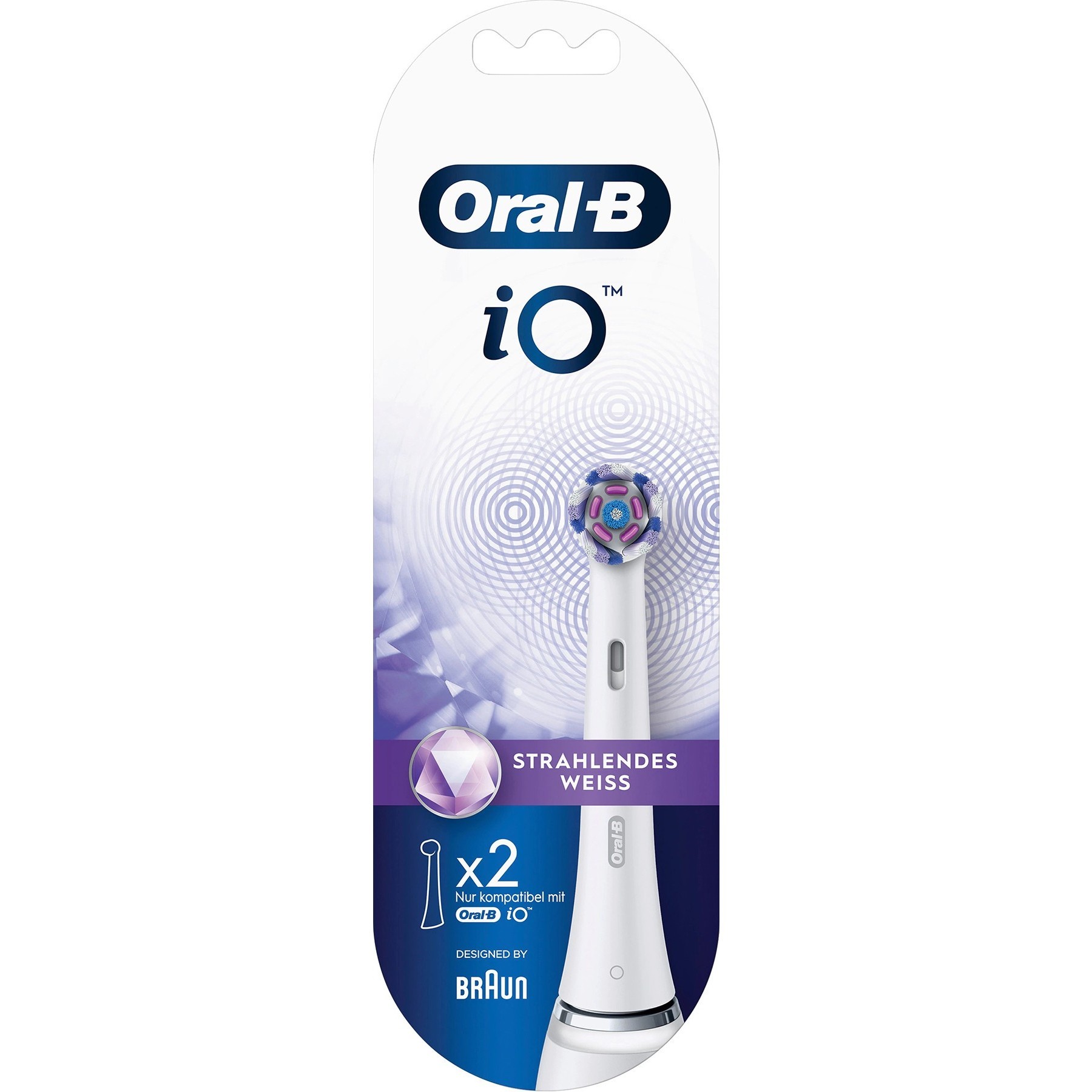 Насадки для зубных щеток Oral-B iO Radiant White 6 pcs