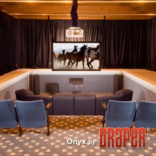 Проекционный экран Draper Onyx 284x168