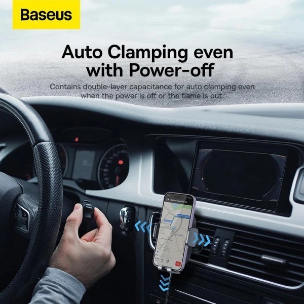 Зарядки для гаджетов BASEUS LightChaser Wireless Car Mount 15W