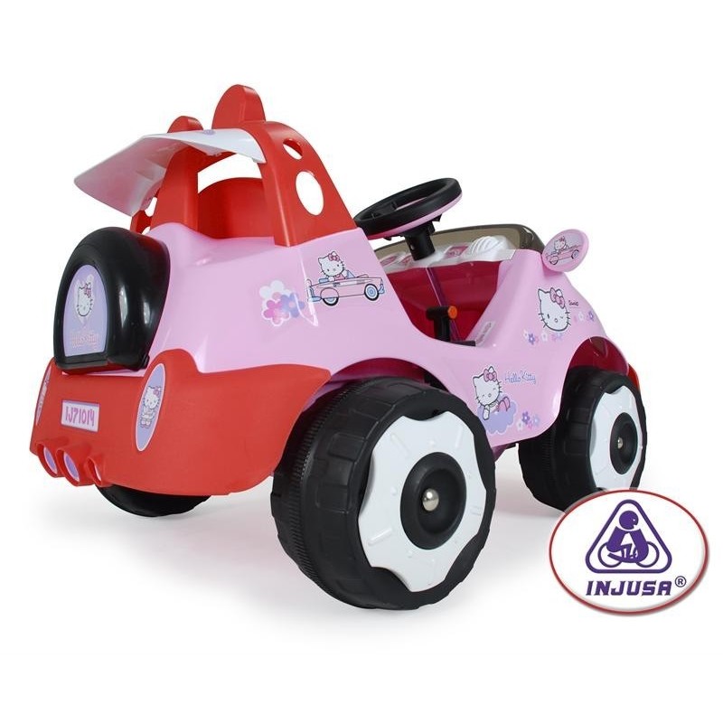 Детские электромобили INJUSA Racing Car Hello Kitty