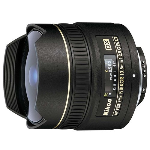 Объектив Nikon 10.5mm f/2.8G ED AF DX Fisheye-Nikkor