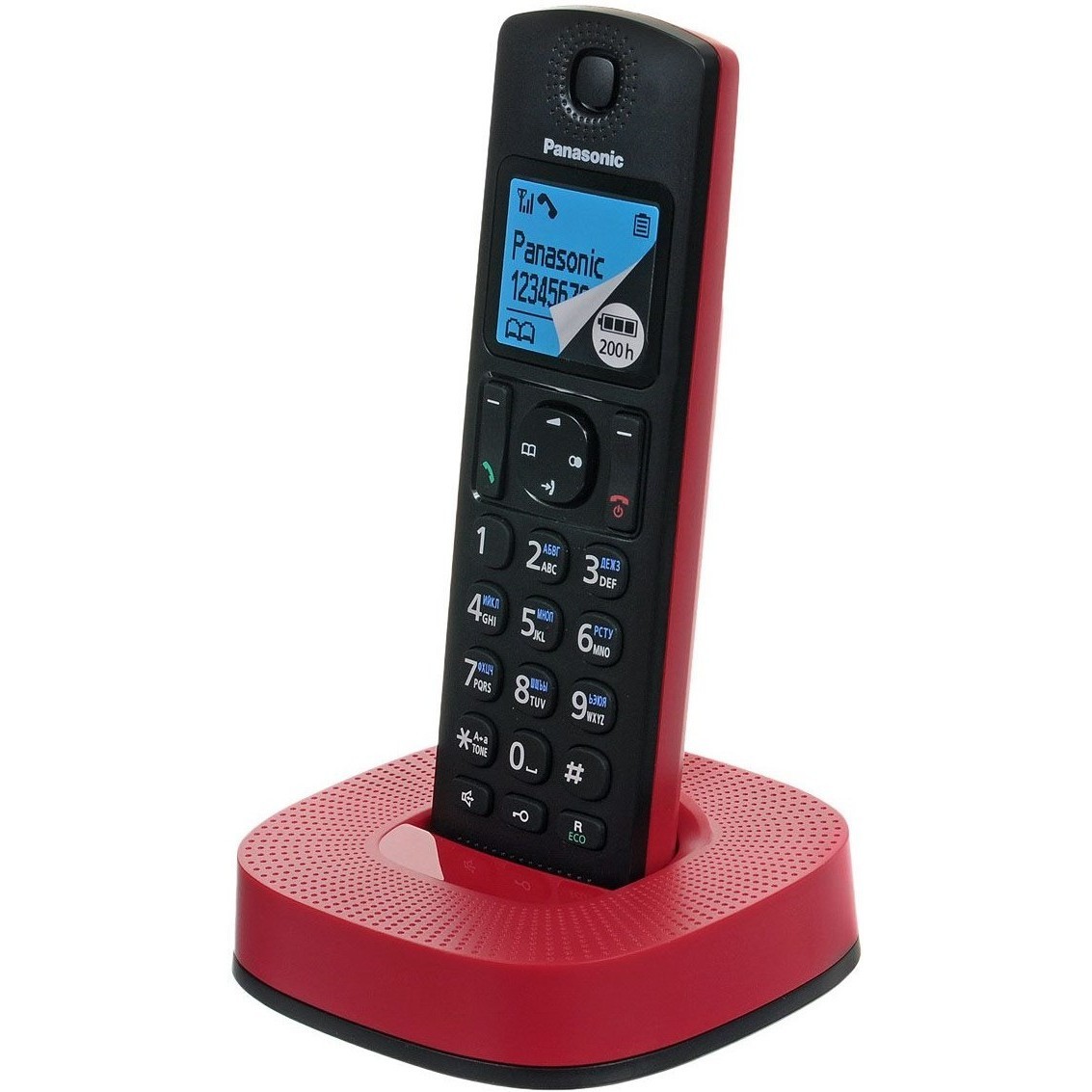 Радиотелефон Panasonic KX-TGC310 (красный)