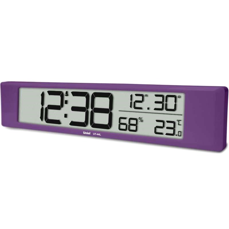 Настольные часы Uniel UT-44 (фиолетовый)