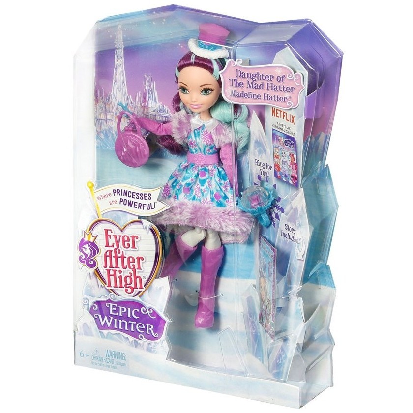 Ever After High Boneca Feitiço de Inverno - Madeline Hatter Dpg87