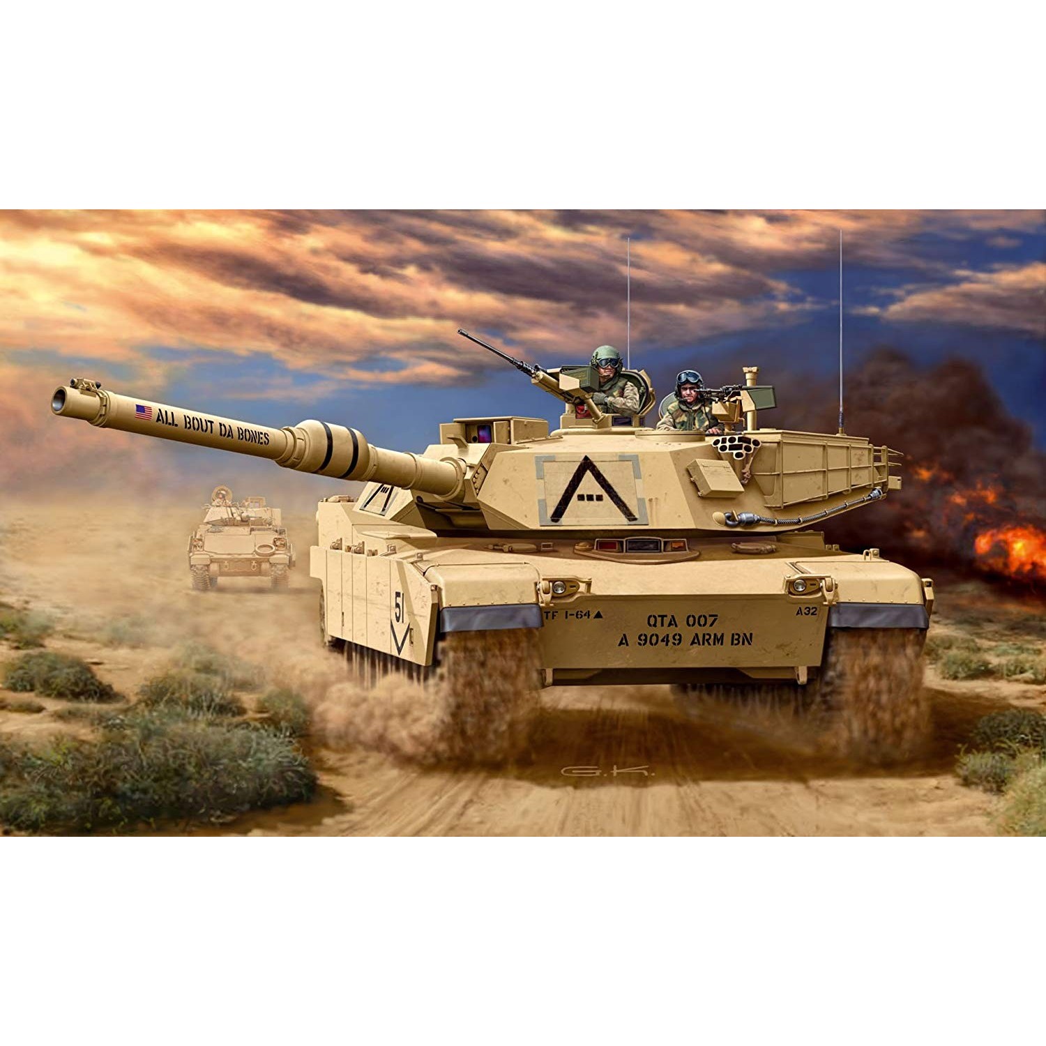Сборная модель Revell M1 A1 (HA) Abrams (1:72)