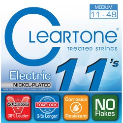 Струны Cleartone Nickel-Plated Medium 11-48