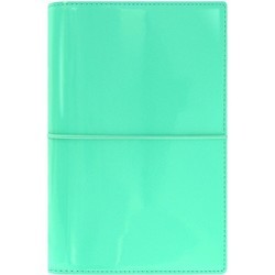 Ежедневник Filofax Domino Personal Patent Turquoise