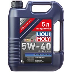 Моторное масло Liqui Moly Optimal Synth 5W-40 5L