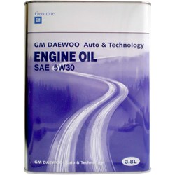 Моторное масло GM Daewoo Engine Oil 5W-30 3.8L