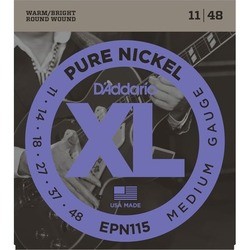 Струны DAddario XL Pure Nickel Wound 11-48