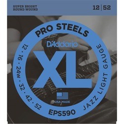 Струны DAddario XL ProSteels Jazz 12-52