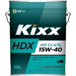 Моторное масло Kixx HDX 15W-40 20L