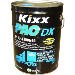 Моторное масло Kixx PAO DX 15W-40 20L