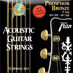 Струны Framus Phosphor Bronze Acoustic 12-String 10-47