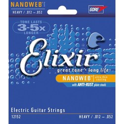 Струны Elixir Electric Nanoweb Heavy 12-52