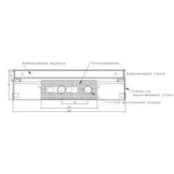 Радиаторы отопления iTermic ITT 190/1100/250