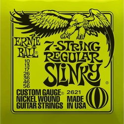 Струны Ernie Ball Slinky Nickel Wound 7-String 10-56
