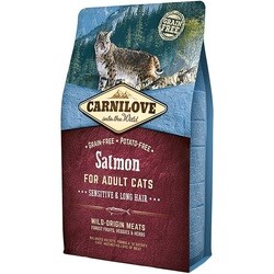 Корм для кошек Carnilove Adult Sensitive/Long-haired with Salmon 2 kg