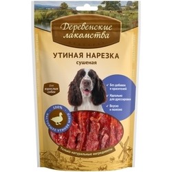 Корм для собак Derevenskie Lakomstva Delicacy Duck Slices 0.1 kg