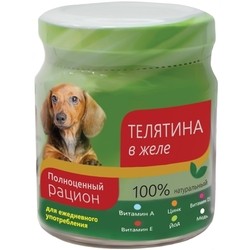 Корм для собак TiTBiT Adult Canned with Veal 0.1 kg