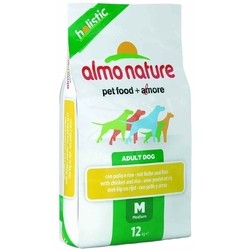 Корм для собак Almo Nature Holistic Adult Medium Breed Chicken 12 kg