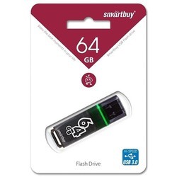 USB Flash (флешка) SmartBuy Glossy USB 3.0 (серый)