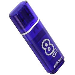 USB Flash (флешка) SmartBuy Glossy USB 3.0 8Gb (синий)