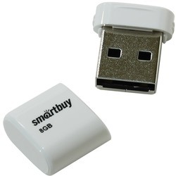 USB Flash (флешка) SmartBuy Lara (белый)