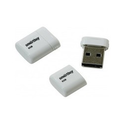 USB Flash (флешка) SmartBuy Lara 8Gb (белый)