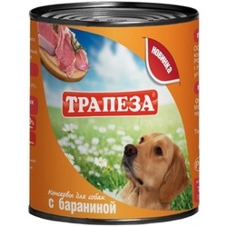 Корм для собак Trapeza Adult Canned with Mutton 0.75 kg