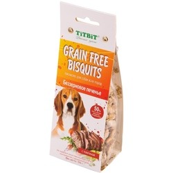 Корм для собак TiTBiT Grain Free Bisquits with Veal 0.1 kg