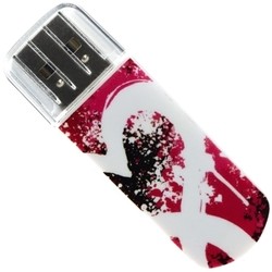 USB Flash (флешка) Verbatim Mini Graffiti 8Gb (красный)