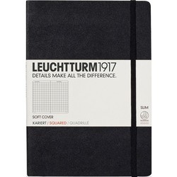 Блокнот Leuchtturm1917 Squared Notebook Soft Black