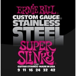 Струны Ernie Ball Slinky Stainless Steel 9-42