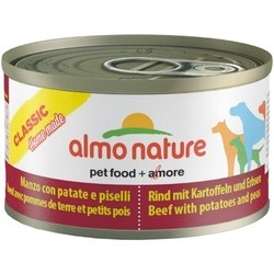 Корм для собак Almo Nature Classic Home Made Adult Canned Beef/Potato/Peas 0.095 kg