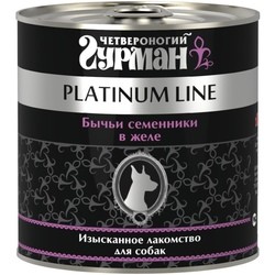 Корм для собак Chetveronogij Gurman Adult Platinum Line Bovine Testicles 0.24 kg