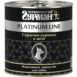 Корм для собак Chetveronogij Gurman Adult Platinum Line Chicken Heats 0.24 kg