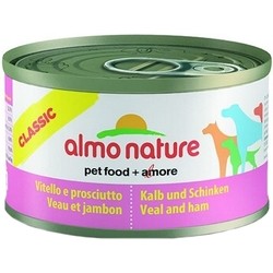 Корм для собак Almo Nature Classic Adult Canned Veal/Ham 0.095 kg