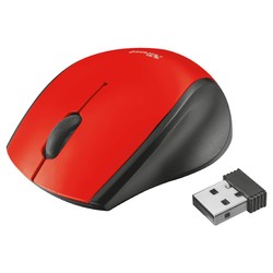 Мышка Trust Oni Wireless Micro (красный)