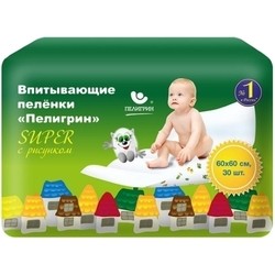 Подгузники Peligrin Super Underpads 60x60