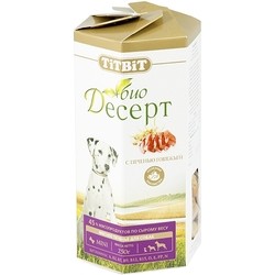 Корм для собак TiTBiT Bio Dessert Cookies with Beef Liver 0.25 kg