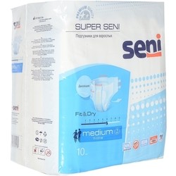 Подгузники Seni Super Fit and Dry M / 10 pcs